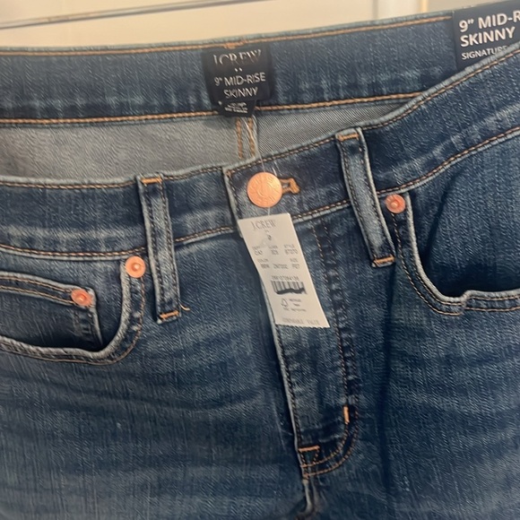 J Crew Factory 9” Mid Rise Skinny Jean - Picture 2 of 2